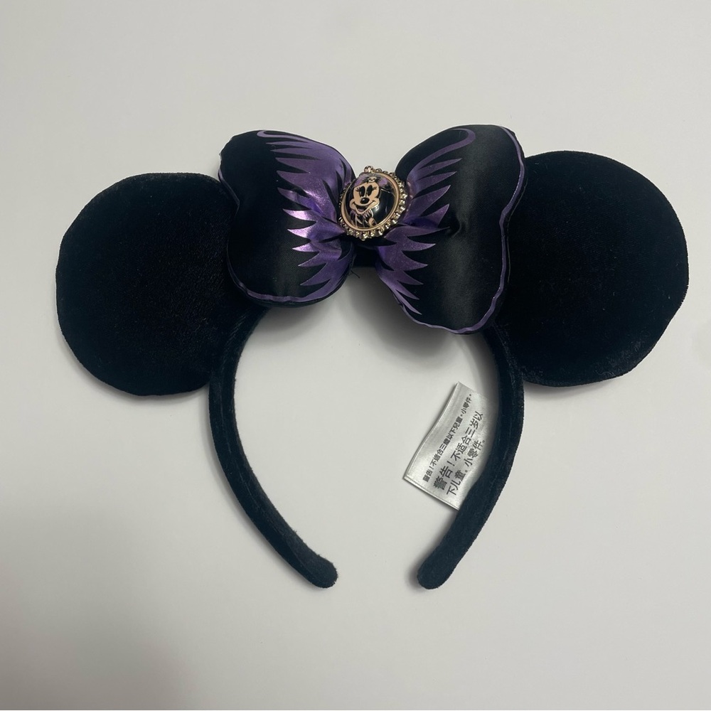 Disney Parks Minnie Mouse Purple Cameo Halloween Ears